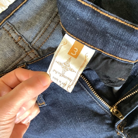 Flying Monkey Skinny Blue Jeans Size 3 - Picture 11 of 12